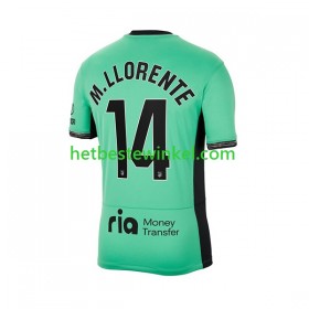 Atlético Madrid 2 Marcos Llorente 14 Voetbalshirts Third 2023-24